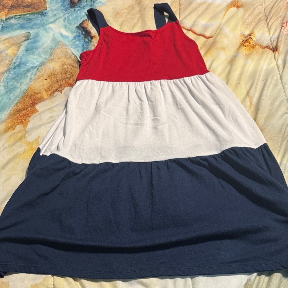 Wonder Nation Red, White, and Blue Kids Dress